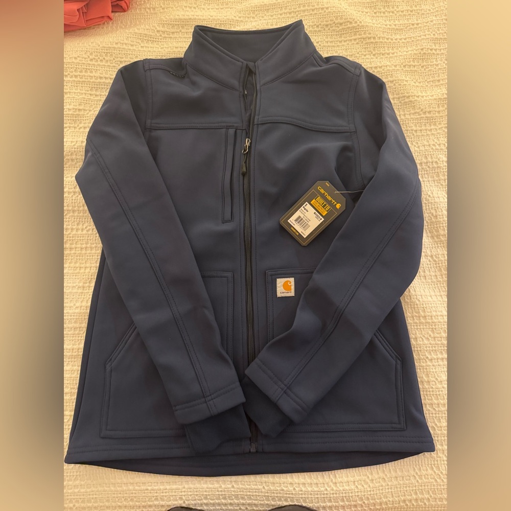 Carhartt Women’s Navy Blue Fleece Jacket